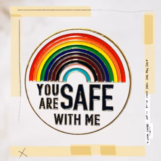 Large LGBTQ+ needle minder